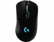 Logitech herní myš G703, LIGHTSPEED Wireless Gaming Mouse with HERO 16K Sensor, černá