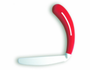 Curved knife for people with rheumatism