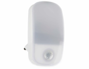 NEDIS LED noční světlo do zásuvky/ pohybový senzor/ 0.55 W/ 11 lm/ teplá bílá