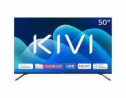 KIVI - 50 , UHD, Google Android TV, Black, 3840x2160, 60 Hz, , 2x10W, 70 kWh/1000h , BT5, HDMI ports 4