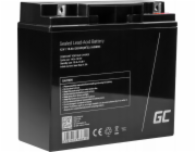 Green Cell AGM VRLA 12V 15Ah maintenance-free battery for the alarm system, cash register, toys