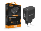 Rychlá nabíječka ALIGATOR PD 20W USB-C, černá