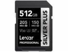 Lexar paměťová karta 512GB Professional SILVER PLUS SDXC™...