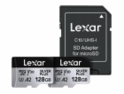 Lexar paměťová karta 2x 128GB High-Performance Silver Plu...