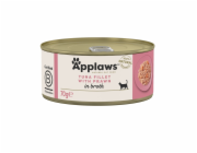 APPLAWS Tuna fillet with prawn in broth - mokré krmivo pro kočky - 70g