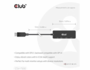 Club3D hub MST (Multi Stream Transport) DisplayPort 1.4 na 3x HDMI 8K60Hz (M/F)