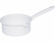 Riess RIESS - Vysoký hrnec s poklicí 1l 14cm Classic WEISS