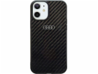 Audi Pouzdro Carbon Fiber pro iPhone 11 / Xr 6.1 černé/če...