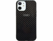 Audi Pouzdro Carbon Fiber pro iPhone 11 / Xr 6.1 černé/černé AU-TPUPCIP11-R8/D2-BK