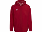 Adidas Pánská bunda Entrada 22 All-Weather, červená, veli...