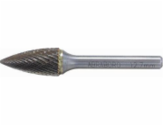 Abraboro ABRABORO fréza na kov typ G, 12 x 70/25 - špičatá TCT