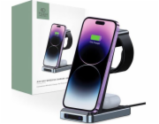 Tech-Protect Nabíječka Tech-protect QI15W-A26 3v1 bezdrátová nabíječka černá