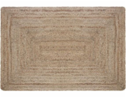 Dekoracja domu Bytová dekorace Obdélníkový jutový koberec 60x90 cm