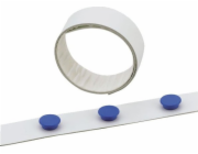 Durable Odolná magnetická páska samolepicí bílá na roli, odolná 35 mm - 5 m