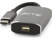 LMP Adaptér 16138 USB-C na DisplayPort Mini, šedý (LMP-USBC-M-DP-SG)