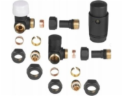 Invena SADA TERMOSTATŮ INVENA. AXIÁLNÍ ČERNÁ