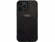 Audi Pouzdro Carbon Fiber pro iPhone 13 Pro Max 6.7 černé/černé AU-TPUPCIP13PM-R8/D2-BK