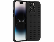 Pinit Pouzdro Set Pinit Dynamic + Emoji Pin pro iPhone 14 Pro 6.1 černé/černé s vzorem 3