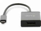 LMP Šedý USB adaptér USB-C na DisplayPort (LMP-USBC-MDP-SG)