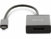 LMP Šedý USB adaptér USB-C na DisplayPort (LMP-USBC-MDP-SG)