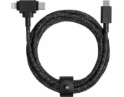 Native Union Kabel USB-C - USB-C + Lightning 1,8 m černý (BELT-CCL-COS-NP)
