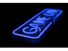 PREYON Neonové herní LED nástěnné světlo GAME ON Blue Eye...