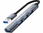 Qoltec Adaptér HUB USB 3.0 4v1 | 4x USB 3.0