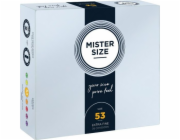 Mister Size Kondomy Mister Size Condoms určené pro velikost 53 mm, 36 ks.