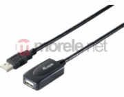 Equip Kabel USB USB-A - USB-A 15 m černý (133311)