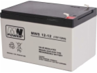 MW Power Pb 12V 12Ah bezúdržbový (hmotnost 3,25 kg, nabíj...