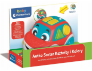 Clementoni Tvary a barvy třídiče aut