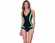 Aqua-Speed Plavky GRETA 44/01 černo-zelené (44590)