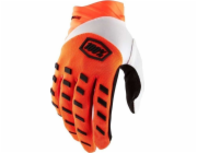 100% Rukavice 100% AIRMATIC Rukavice fluo oranžová velikost. L (délka ruky 193–200 mm) (NOVINKA)
