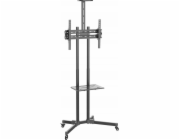 Techly Mobilní TV stojan 37-70 palců, 50 kg, 2 police