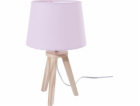 Atmosphera stolní lampa noční světlo s růžovým stínidlem ...