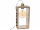 Atmosphera Stolní lampa Stolní lampa Atmosphera dřevo hně...