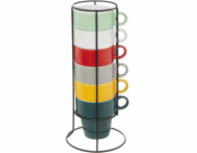 Dekoracja domu Bytové dekorace Sada 6 hrnků Colorama 260 ml