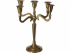 Atmosphera Svícen Gold s pěti rameny Leland 27 cm