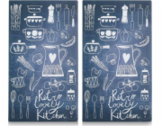 Zeller Skleněné krájecí prkénko 2 ks.