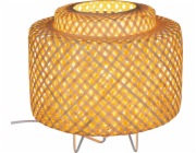 Atmosphera Stolní lampa z přírodního bambusu, moderní stínidlo