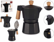 Bigbuy Home Italský kávovar Dřevo Hliník 3 lky