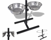 Pets Collection Miska pro psy na nastavitelném stojanu 2x1,8l univerzální