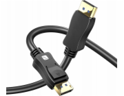 Techly TECHLY DisplayPort 2.1 audio/video kabel M/M 4K 5m černý