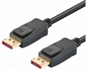 Techly Cable Kabel TECHLY DisplayPort 1.4 8K 60Hz 5m Černý DP-DP M/M