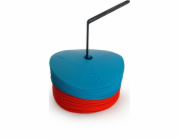 YakimaSport ploché značkovače (značkovací podložky) - sada 24 kusů modré a červené