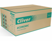 Cliver Papírové utěrky ZZ CLIVER 1W (20 x 200 ks), bílé