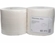 Tork Tork - Papírové ubrousky na roli, 2vrstvé, W1/W2, odpadový papír - Bílé