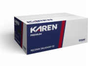 Karen Papírové utěrky Karen Premium - ZZ skládané, 2vrstvé, celulózové - 3200 listů