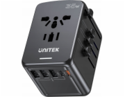 Unitek Cestovní nabíječka EU/US/UK/AUS PD 35W