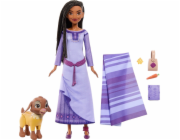 Mattel Panenka Asha s růžovou sadou přání